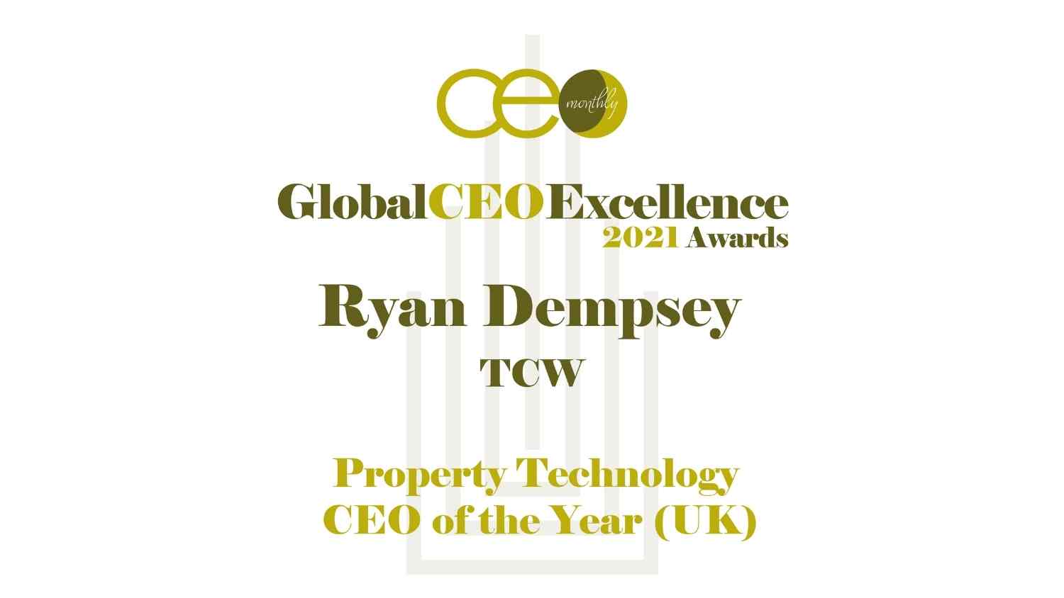 Property Technology CEO of the Year (UK): Ryan Dempsey